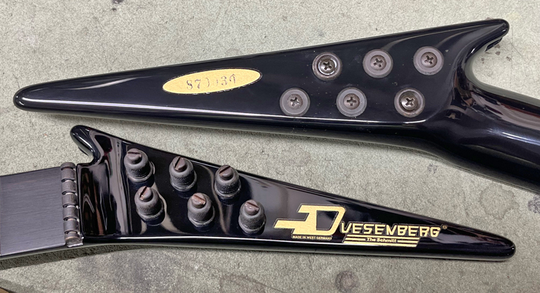 D&uuml;senberg headstock