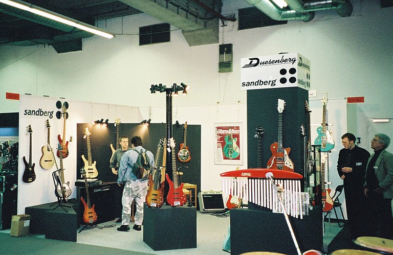 Duesenberg und Sandberg, Messe Frankfurt 1998